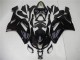 Noir Brillant Carénages Moto Kawasaki ZX6R 2007-2008 Noir Brillant Carénages Moto Kawasaki ZX6R 2007-2008