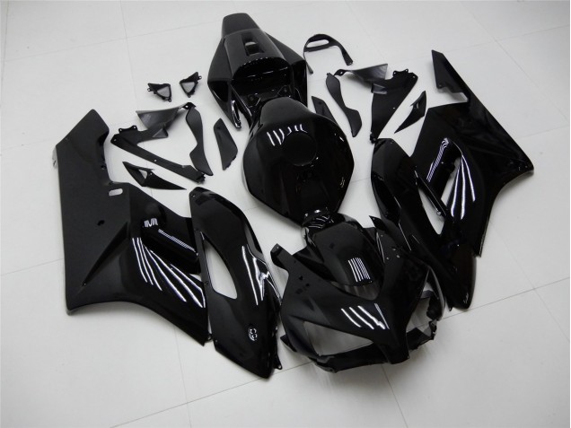 Noir Brillant Carrosserie Moto Honda CBR 1000 RR 2004-2005 Noir Brillant Carrosserie Moto Honda CBR 1000 RR 2004-2005