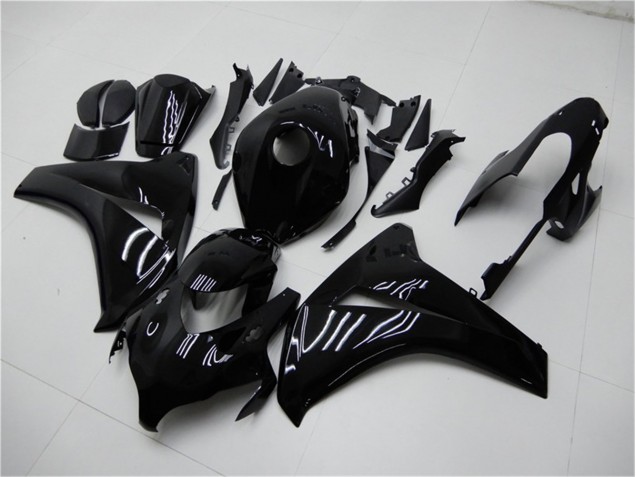 Noir Brillant Carrosserie Moto Honda CBR 1000 RR 2008-2011 Noir Brillant Carrosserie Moto Honda CBR 1000 RR 2008-2011
