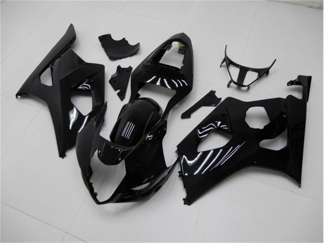 Noir Brillant Kit Carénages Motos Complet Suzuki GSXR 1000 K3 2003-2004 Noir Brillant Kit Carénages Motos Complet Suzuki GSXR 1000 K3 2003-2004