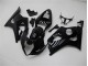 Noir Brillant Kit Carénages Motos Complet Suzuki GSXR 1000 K3 2003-2004 Noir Brillant Kit Carénages Motos Complet Suzuki GSXR 1000 K3 2003-2004