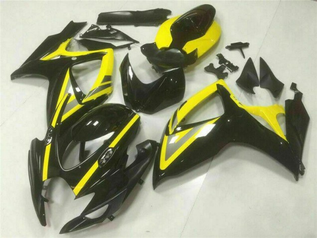 Noir Carénage Moto ABS Suzuki GSXR 600 / 750 K6 2006-2007 Noir Carénage Moto ABS Suzuki GSXR 600 / 750 K6 2006-2007