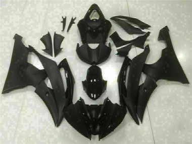 Noir Carénage Moto ABS Yamaha R6 2008-2016