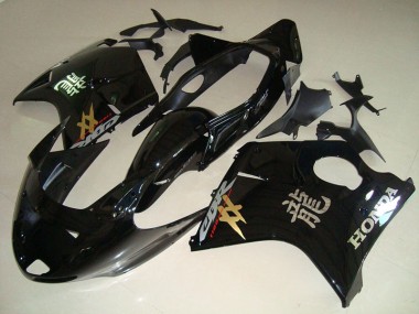 Noir Carénage Moto Honda CBR 1100 XX Blackbird 1996-2007