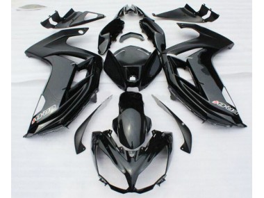 Noir Carénage Moto Kawasaki ER6F 2012-2014