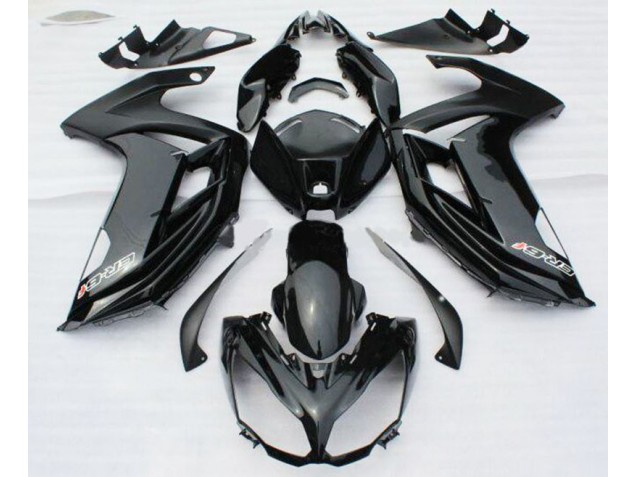 Noir Carénage Moto Kawasaki ER6F 2012-2014