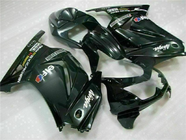 Noir Carénage Moto Kawasaki EX250 2008-2012 Noir Carénage Moto Kawasaki EX250 2008-2012