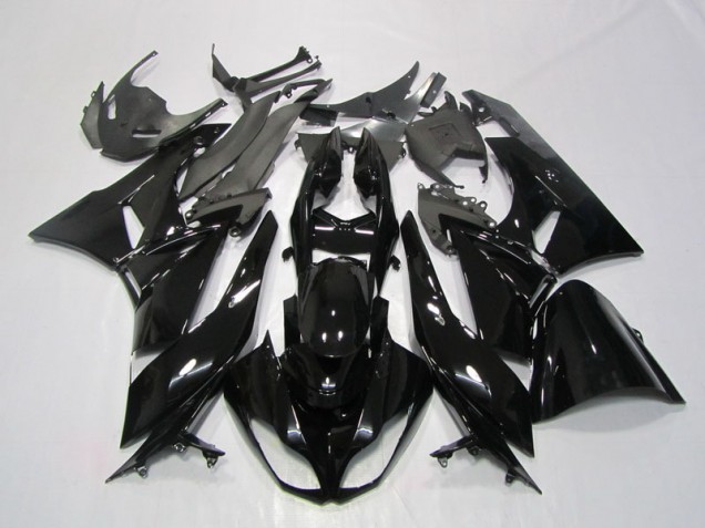 Noir Carénage Moto Kawasaki ZX6R 2009-2012 Noir Carénage Moto Kawasaki ZX6R 2009-2012