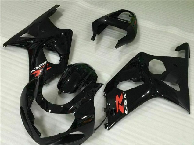 Noir Carénage Moto Suzuki GSXR 1000 K1 2000-2002 Noir Carénage Moto Suzuki GSXR 1000 K1 2000-2002