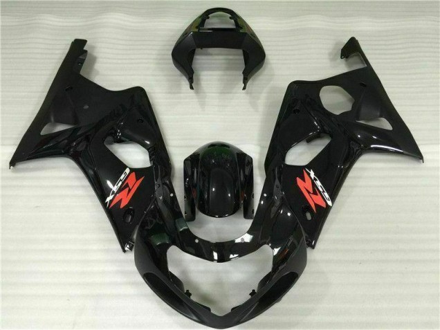 Noir Carénage Moto Suzuki GSXR 1000 K1 2000-2002 Noir Carénage Moto Suzuki GSXR 1000 K1 2000-2002