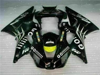 Noir Carénage Moto Yamaha R1 2000-2001