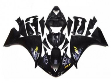 Noir Carénage Moto Yamaha R1 2009-2011