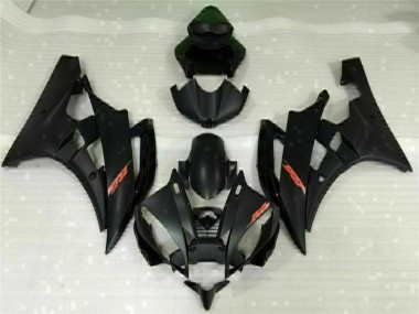 Noir Carénage Moto Yamaha R6 2006-2007