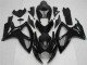 Noir Carénage Moto de Rechange Suzuki GSXR 600 / 750 K6 2006-2007