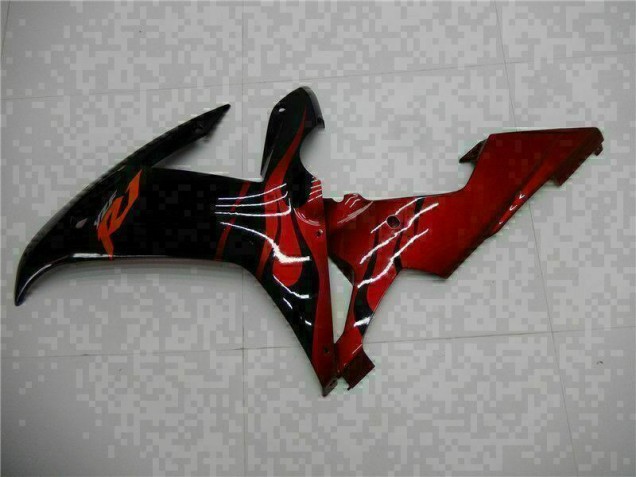 Noir Carénages ABS Yamaha R1 2002-2003 Noir Carénages ABS Yamaha R1 2002-2003