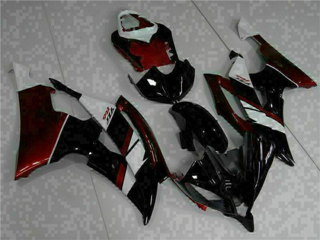 Noir Carénages Moto ABS Yamaha R6 2008-2016 Noir Carénages Moto ABS Yamaha R6 2008-2016