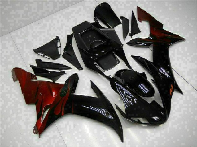 Noir Carenages Moto & Carrosserie Yamaha R1 2002-2003 Noir Carenages Moto & Carrosserie Yamaha R1 2002-2003