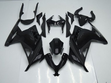 Noir Carénages Moto Kawasaki ZX 300R 2013-2016