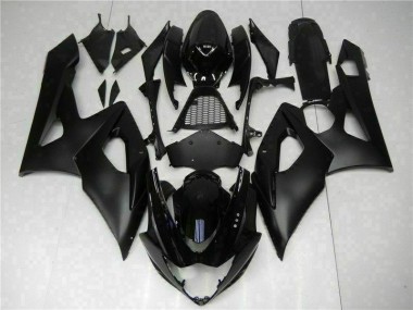 Noir Carénages Moto Suzuki GSXR 1000 K5 2005-2006