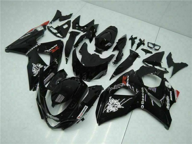 Noir Carénages Moto Suzuki GSXR 1000 K9 2009-2016 Noir Carénages Moto Suzuki GSXR 1000 K9 2009-2016