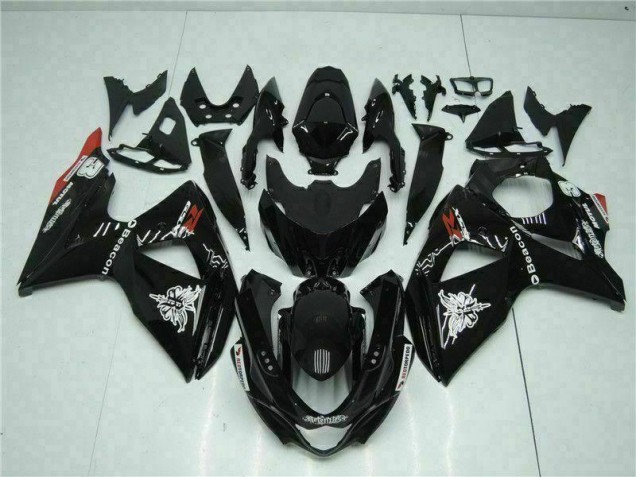 Noir Carénages Moto Suzuki GSXR 1000 K9 2009-2016 Noir Carénages Moto Suzuki GSXR 1000 K9 2009-2016