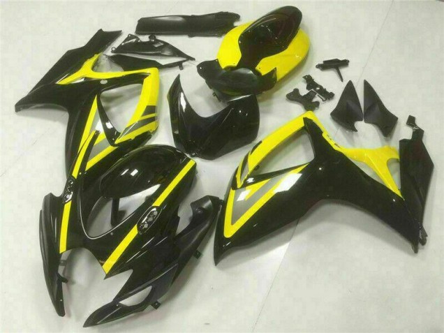 Noir Carénages Moto Suzuki GSXR 600 / 750 K6 2006-2007 Noir Carénages Moto Suzuki GSXR 600 / 750 K6 2006-2007