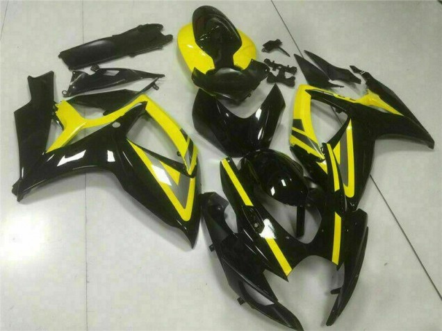 Noir Carénages Moto Suzuki GSXR 600 / 750 K6 2006-2007 Noir Carénages Moto Suzuki GSXR 600 / 750 K6 2006-2007
