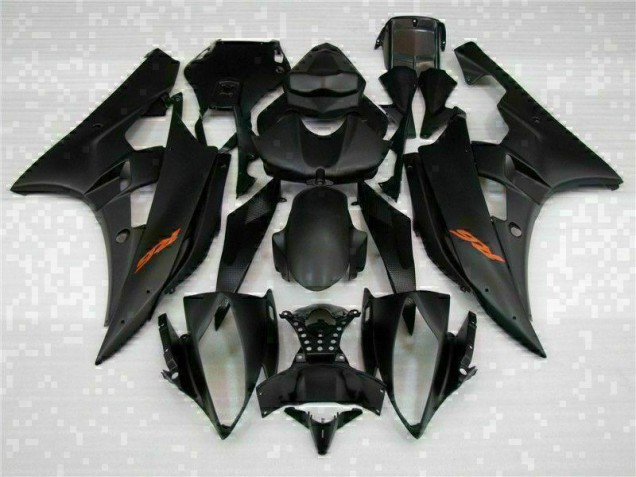 Noir Carénages Moto de Rechange Yamaha R6 2006-2007 Noir Carénages Moto de Rechange Yamaha R6 2006-2007