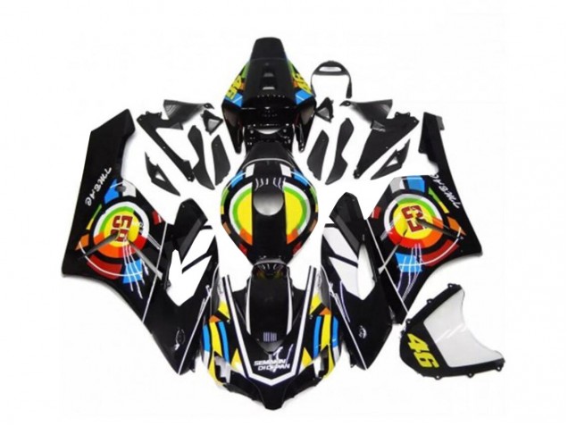 Noir Carrosserie Moto Honda CBR 1000 RR 2004-2005 Noir Carrosserie Moto Honda CBR 1000 RR 2004-2005