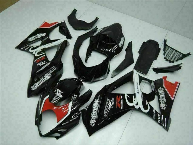 Noir Carrosserie Moto Suzuki GSXR 1000 K7 2007-2008 Noir Carrosserie Moto Suzuki GSXR 1000 K7 2007-2008