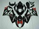 Noir Carrosserie Moto Suzuki GSXR 1000 K7 2007-2008 Noir Carrosserie Moto Suzuki GSXR 1000 K7 2007-2008