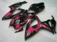 Noir Carrosserie Moto Suzuki GSXR 600 / 750 K6 2006-2007 Noir Carrosserie Moto Suzuki GSXR 600 / 750 K6 2006-2007
