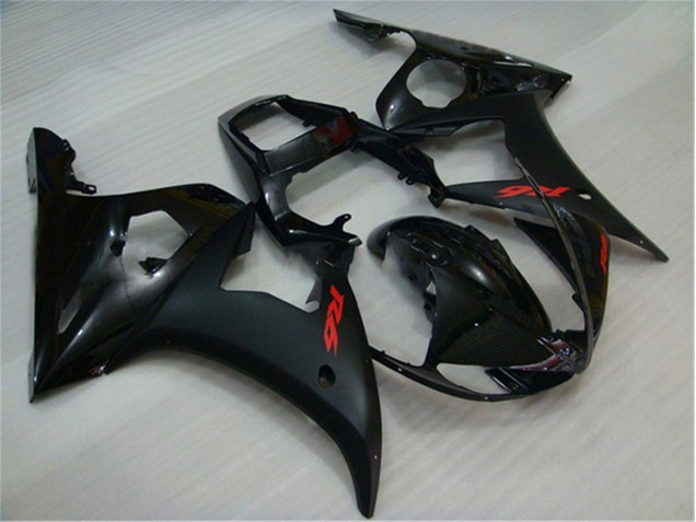 Noir Carrosserie Moto Yamaha R6 2003-2005 Noir Carrosserie Moto Yamaha R6 2003-2005