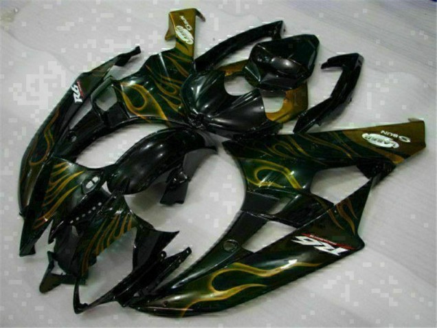 Noir Carrosserie Moto Yamaha R6 2006-2007 Noir Carrosserie Moto Yamaha R6 2006-2007