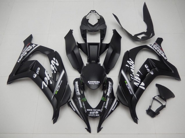 Noir Courses Ninja Carénage Moto Kawasaki ZX10R 2016-2019 Noir Courses Ninja Carénage Moto Kawasaki ZX10R 2016-2019