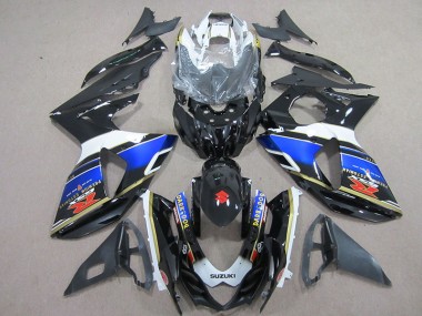 Noir Dark Dog Carénage Moto Suzuki GSXR 1000 K9 2009-2016