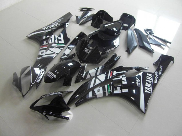 Noir Fiat Carénage Moto Yamaha R6 2006-2007 Noir Fiat Carénage Moto Yamaha R6 2006-2007