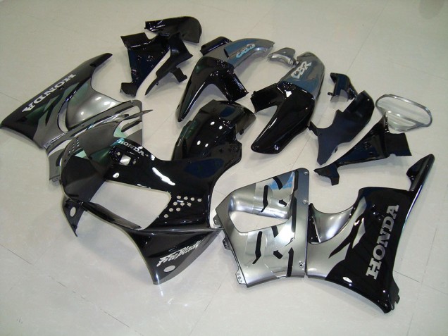 Noir Gris Carénage Moto Honda CBR 900 RR 919 1998-1999 Noir Gris Carénage Moto Honda CBR 900 RR 919 1998-1999