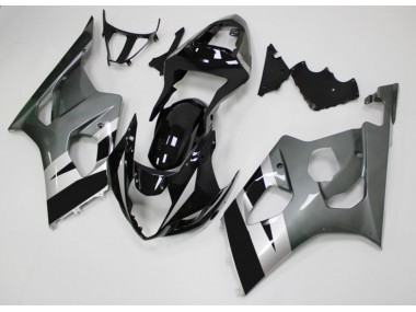 Noir Gris Carénage Moto Suzuki GSXR 1000 K3 2003-2004