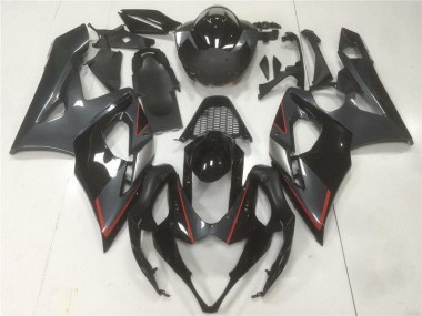 Noir Gris Carénage Moto Suzuki GSXR 1000 K5 2005-2006