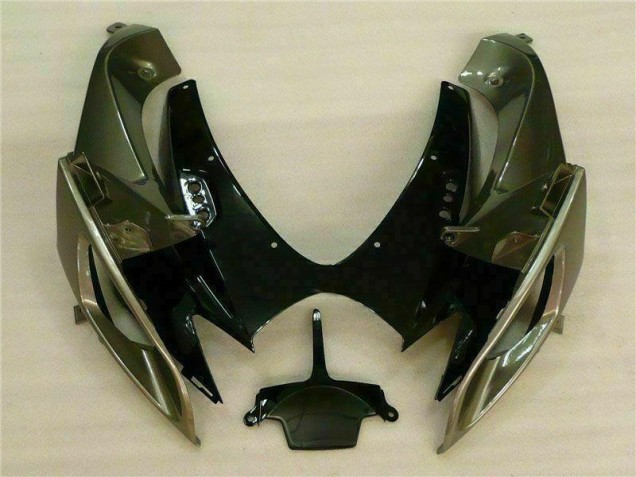 Noir Gris Carénage Moto Suzuki GSXR 600 / 750 K6 2006-2007 Noir Gris Carénage Moto Suzuki GSXR 600 / 750 K6 2006-2007