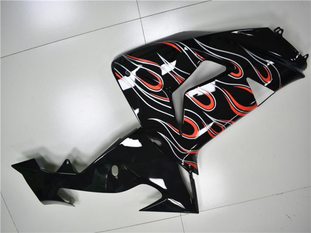 Noir Gris Rouge Carénage Moto Kawasaki ZX10R 2006-2007 Noir Gris Rouge Carénage Moto Kawasaki ZX10R 2006-2007