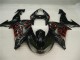 Noir Gris Rouge Carénage Moto Kawasaki ZX10R 2006-2007 Noir Gris Rouge Carénage Moto Kawasaki ZX10R 2006-2007
