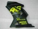 Noir Jaune 46 Carénage Moto Kawasaki EX250 2008-2012 Noir Jaune 46 Carénage Moto Kawasaki EX250 2008-2012