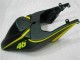 Noir Jaune 46 Carénage Moto Kawasaki EX250 2008-2012 Noir Jaune 46 Carénage Moto Kawasaki EX250 2008-2012