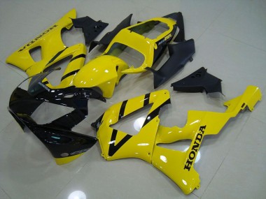 Noir Jaune Carénage Moto Honda CBR 900 RR 929 2000-2001