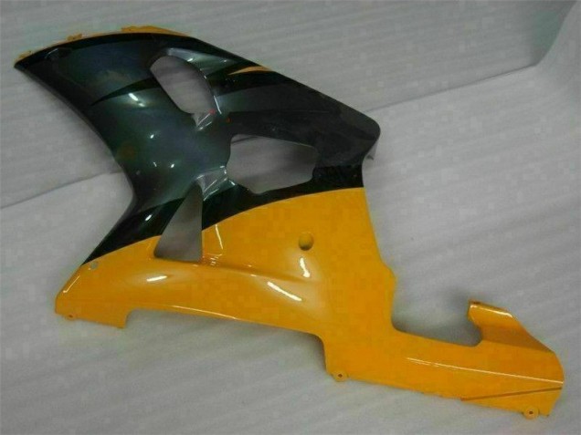 Noir Jaune Carénage Moto Suzuki GSXR 600 / 750 K1 K2 K3 2001-2003 Noir Jaune Carénage Moto Suzuki GSXR 600 / 750 K1 K2 K3 2001-2003