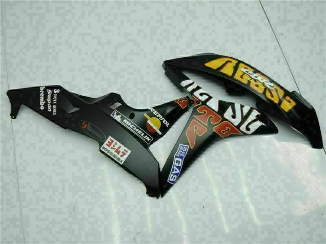 Noir Jaune Repsol 46 Carénage Moto Honda CBR 600 RR 2007-2008 Noir Jaune Repsol 46 Carénage Moto Honda CBR 600 RR 2007-2008
