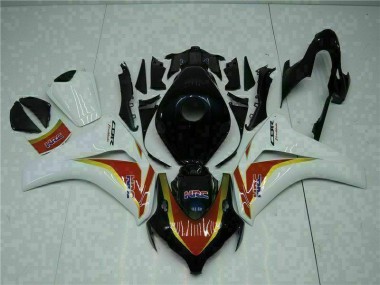 Noir Kit Carénages Motos Complet Honda CBR 1000 RR 2008-2011