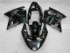 Noir Kit Carénages Motos Complet Honda CBR 1100 XX 1996-2007 Noir Kit Carénages Motos Complet Honda CBR 1100 XX 1996-2007